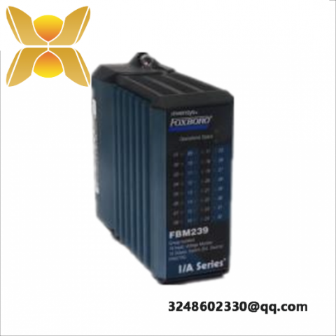 FOXBORO FBM239: 16DI/16DO Discrete Module for Industrial Control, Precision Engineered for Reliable Performance