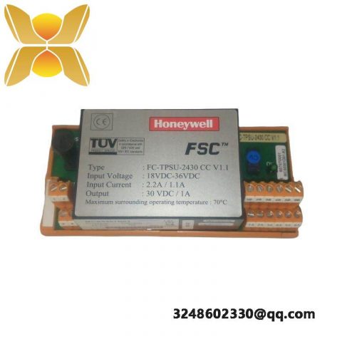 Honeywell FS-TPSU-2430 Power Converter, High Efficiency & Reliable Industrial Control Solution