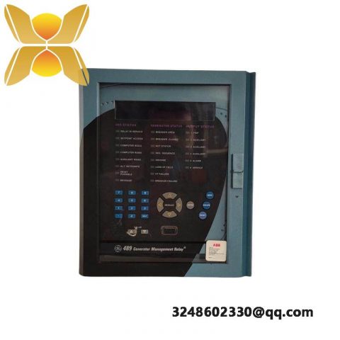 GE 489-P1-HI-A20-E-H Generator Management Relay: Advanced Control for Industrial Applications