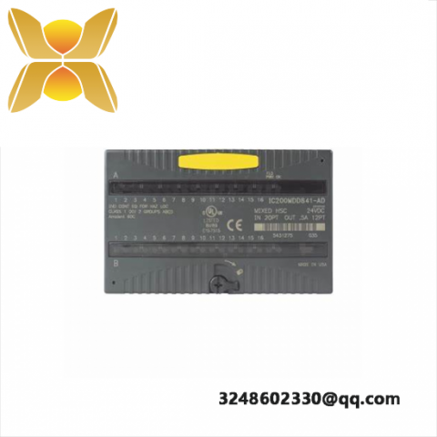 GE FANUC IC200MDD841 Mixed Module: A Comprehensive Solution for Industrial Control