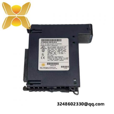 GE FANUC IC695ALG616 Analog Input I/O - Precision, Reliability, and Versatility in Control Systems