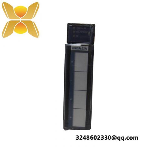 GE Fanuc IC695ALG704 - 4-Channel Analog Output Module for Industrial Automation