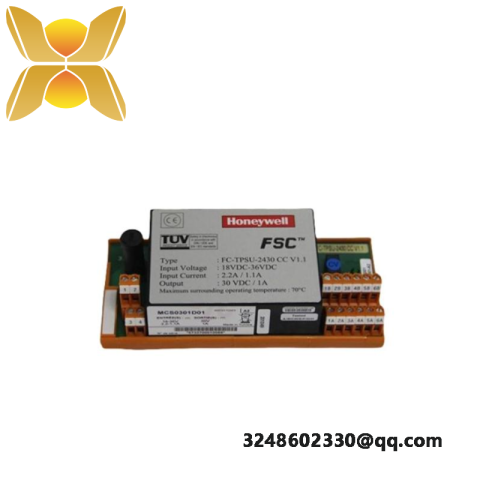 Honeywell FC-BSN-1608 Safe Namur Sensor Converter DCS Module