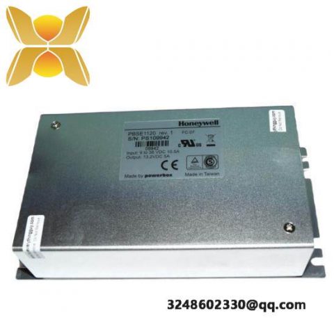 Honeywell PBSE1196/PBSE1120 Power Supply Module, Industrial Control Applications