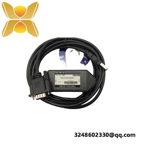GE IC200CBL001: Industrial Communication Cable for PLC Control Systems