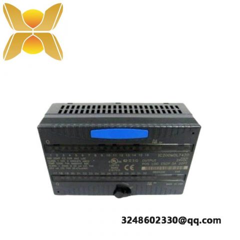GE IC200MDL742 - A Reliable VersaMax Discrete Output Module for Industrial Automation