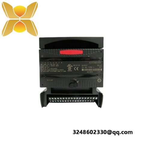 GE IC200MDL930: Output Relay Isolated, 8-Point, Industrial Control Module