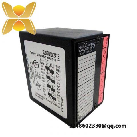 GE IC670MDL241: 240VAC Input Module - Industrial Automation Solution