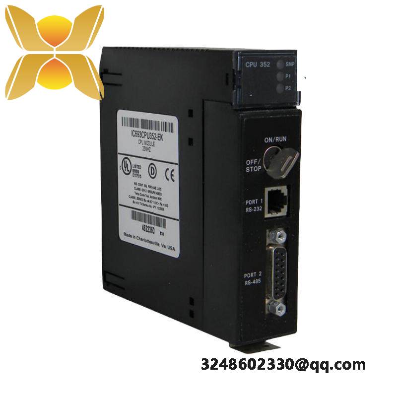 ic693cpu352_ge_single_slot_cpu_module.jpg ABB 2050RZ23002B: Industrial Control Single Loop Controller, Precision Automation Solutions
