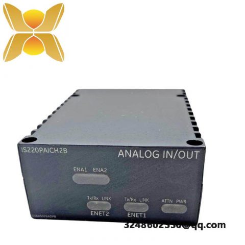 GE IS220PAICH2B - Analog Input/Output Module with 200 mA Current Loop
