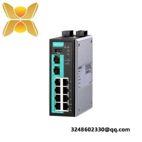 MOXA EDR-810-2GSFP-T: Industrial-grade Secure Router for Reliable Data Networking