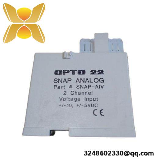 opto_22_snap-aiv_input_module.jpg Opto 22 SNAPB12MC Digital Input Module - High-Speed, Versatile Industrial Control Solution