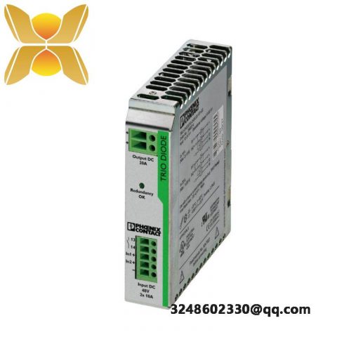 Phoenix Contact TRIO-DIODE/48DC/2X10/1X20 Redundancy Module 2866527, Industrial Automation Solutions