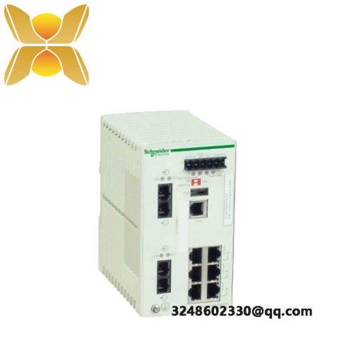Schneider Electric TCSESM083F2CU0 Switch, 8 Ports: Industry Standard Networking Innovation