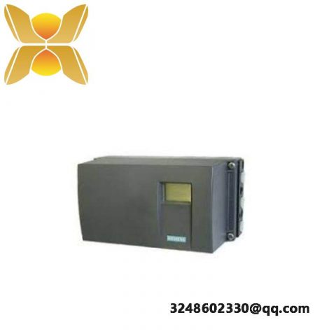 SIEMENS 6DR5210-0EN00-0AA0 Electropneumatic Positioner for Pneumatic Linear Sipart: Precision Control for Industrial Automation