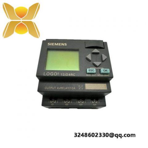 Siemens LOGO! Programmable Relay 6ED1052-1MD00-0BA3