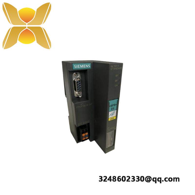 siemens_6es7151-1aa05-0ab0_interface_module.jpg SIEMENS 6ES7151-1AA05-0AB0 INTERFACE MODULE - High-Performance Control Module for Automation Systems