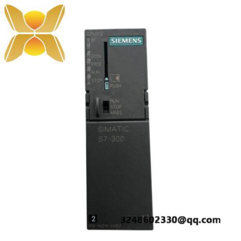 SIEMENS 6ES7 312-1AD10-0AA0 Control System Module, Advanced Automation Solutions