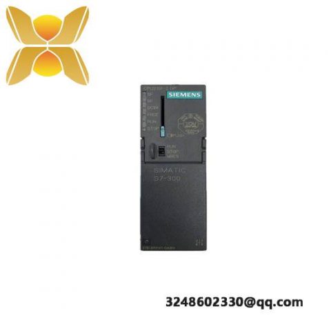 SIEMENS 6ES7315-6FF01-0AB0: Advanced Modular Control CPU for Industrial Automation