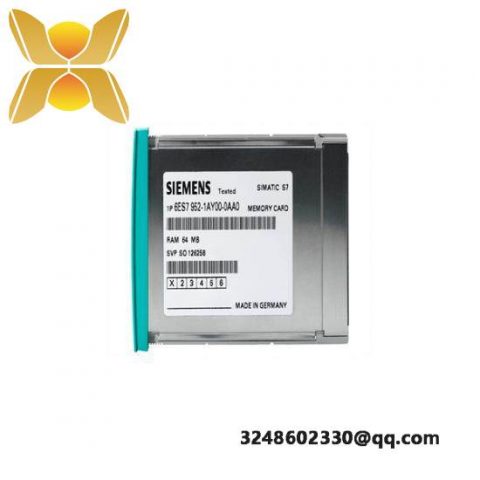 Siemens RAM Memory Card 6ES7952-1AS00-0AA0, Industry Grade Memory Solution