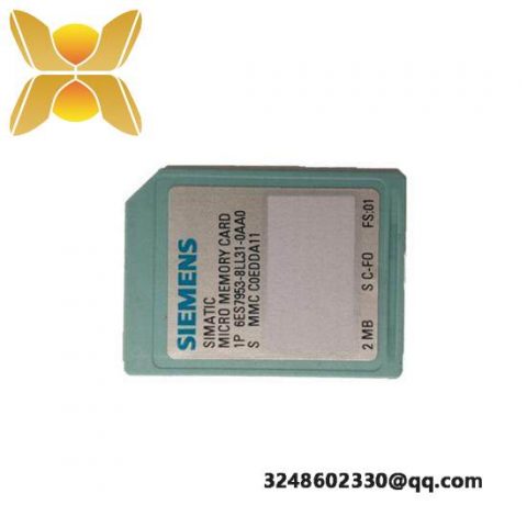 Siemens 6ES7953-8LL31-0AA0: Micro Memory Card for Industrial Control, PLC Systems