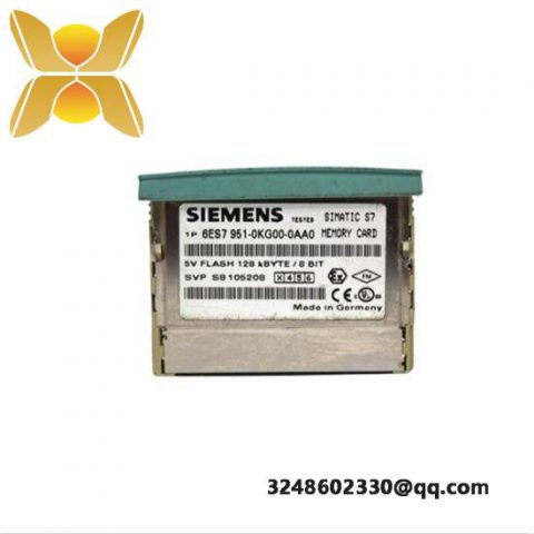 SIEMENS 6ES7 951-0KG00-0AA0 Memory Card for Industrial Control Systems