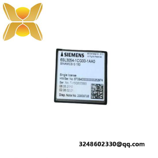 siemens_6sl3_054-1cg00-1aa0_compact_flash_card.jpg Siemens 6SL3 Series Compact Flash Card 6SL3054-1CG00-1AA0: Industry Control Module