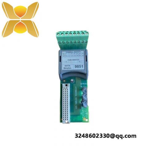 ICS TRIPLEX T9851 Analog Output Module, High-Precision Control Solution