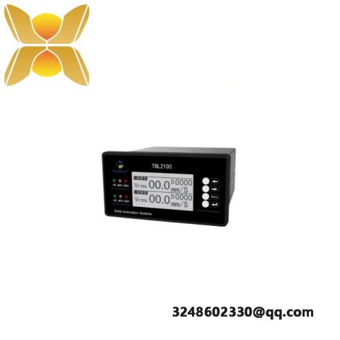 TURBUL TBL2100 Vibration Monitoring System, Advanced Industrial Sensing Solution