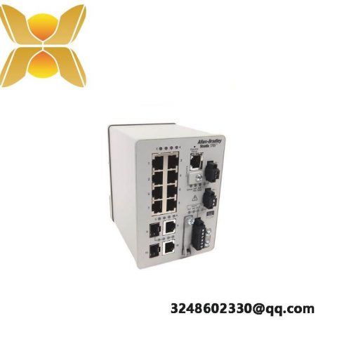 AB 1783-BMS10CA: 8 Port Copper Ethernet Switch, 10/100 Mbps