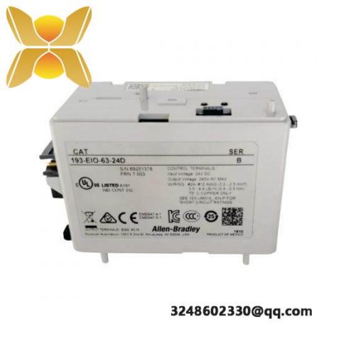 Mitsubishi 193-EIO-63-24D | I/O Overload Control Relay Module