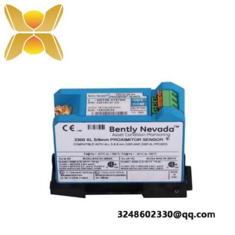 Bently Nevada 3300 XL Proximitor Sensor 330180-91-CN, Industrial Control Solutions