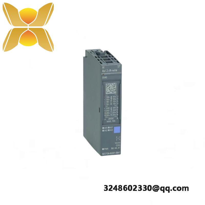 6es7134-6gd01-0ba1_siemens_analog_input_module.jpeg SIEMENS 6ES7134-6GD01-0BA1 Analog Input Module: Industrial Control Precision