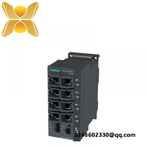 SIEMENS SCALANCE X108 - Industrial Ethernet Switch