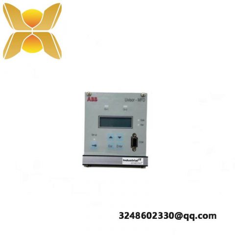 ABB EC-BOM-G009HLA012: Uvisor MFD Control Unit, Advanced Industrial Automation Solution