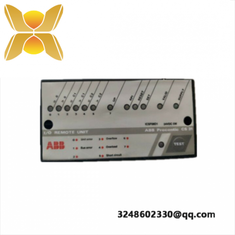 ABB ICSF08D1 Remote Unit: Advanced Industrial Control System Module