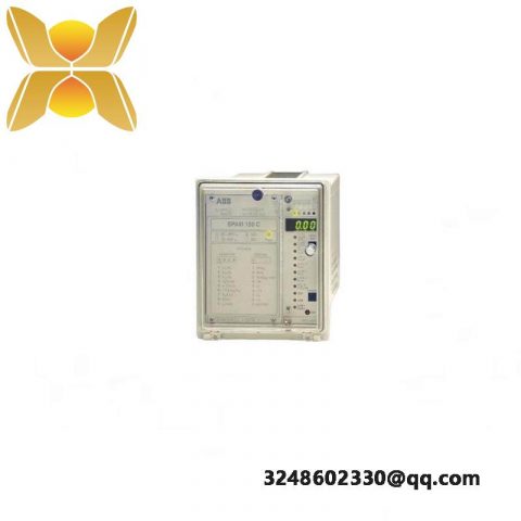 ABB SPAM150C RS641006 - Motor Protection Relay, Advanced Safety & Control Solution