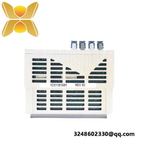 EMERSON 1C31181G01: Advanced Remote IO Module for Industrial Automation