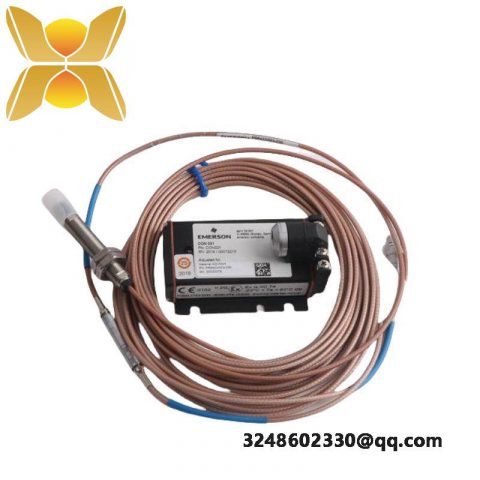 Emerson PR6423/002-131 CON021 Eddy Current Displacement Sensor - Precision Measurement for Industrial Control