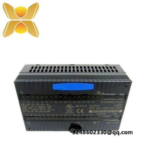 GE Fanuc IC200MDL742 - Versamax PLC, High Performance Control Solution