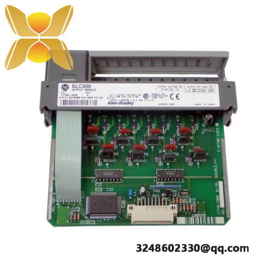 1746-ob8_output_module_slc_500.jpg Advanced 1746-OB8 Output Module for SLC 500 - Industrial Control Efficiency at its Peak
