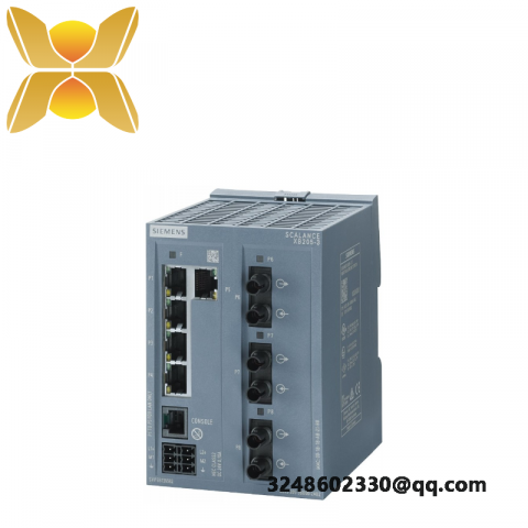 SIEMENS SCALANCE XB004-1G Unmanaged Industrial Ethernet Switch, 6GK5004-1GL00-1AB2