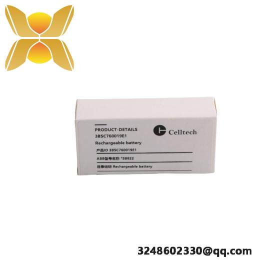 abb_sb822_3bsc760019e1_rechargeable_lithium-ion_battery_1.jpg ABB SB822 3BSC760019E1 - High Capacity Rechargeable Lithium-Ion Battery