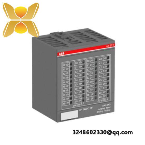 ax522_1sap250000r0001_analog_i_o_module_abb.jpg ABB AX522 1SAP250000R0001 Analog Input Output Module
