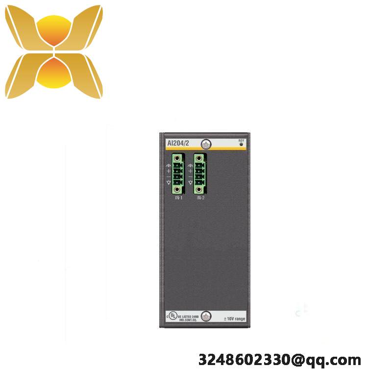 bachmann_ai204_2_analog_input_module.jpg Bachmann AI204/2 Analog Input Module: Precision Measurement Solution