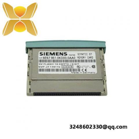 Siemens 6ES7 951-0KD00-0AA0 Flash Memory Module - Advanced Industrial Storage Solution