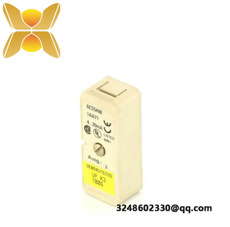 6es5498-1aa71_siemens_analog_input_submodule.jpg SIEMENS 6ES5498-1AA71 Analog Input SubModule for Industrial Control Systems