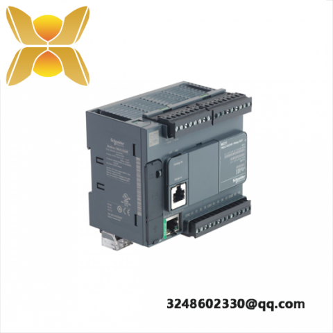 Schneider TM221CE24R Controller: 24I/O Relay Ethernet Module