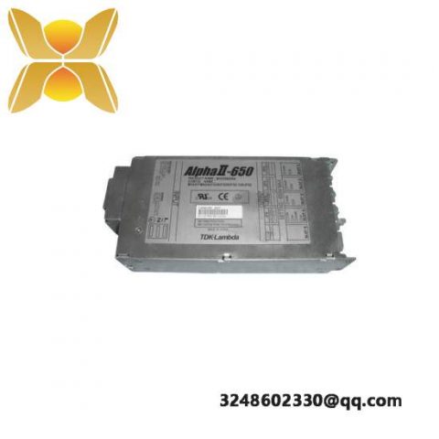 TDK-Lambda MV6500436A Power Supply: Advanced Modular Solution for Industrial Control Systems