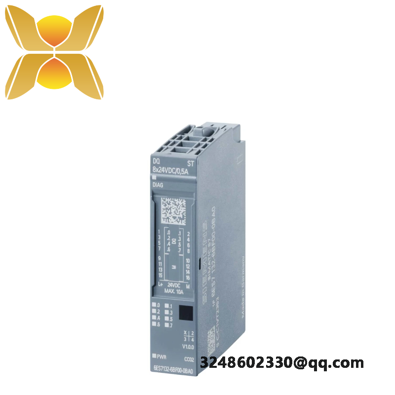 6es7132-6bf00-0ca0_siemens_digital_output_module.png Siemens 6ES7132-6BF00-0CA0: Advanced Digital Output Module